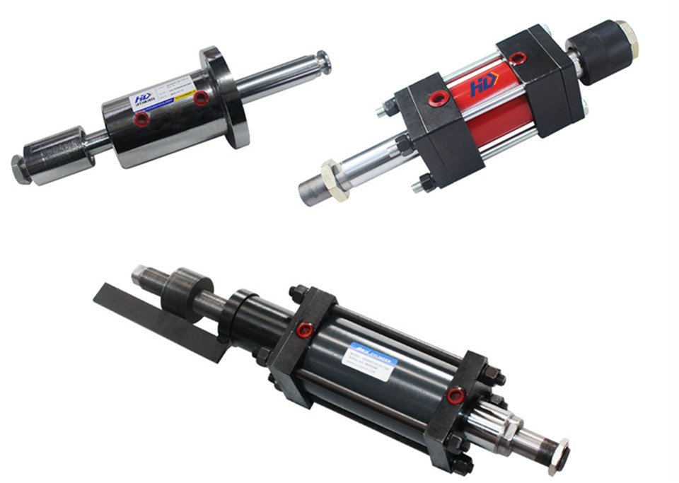 Double rod hydraulic cylinder Двухштоковый гидроцилиндр