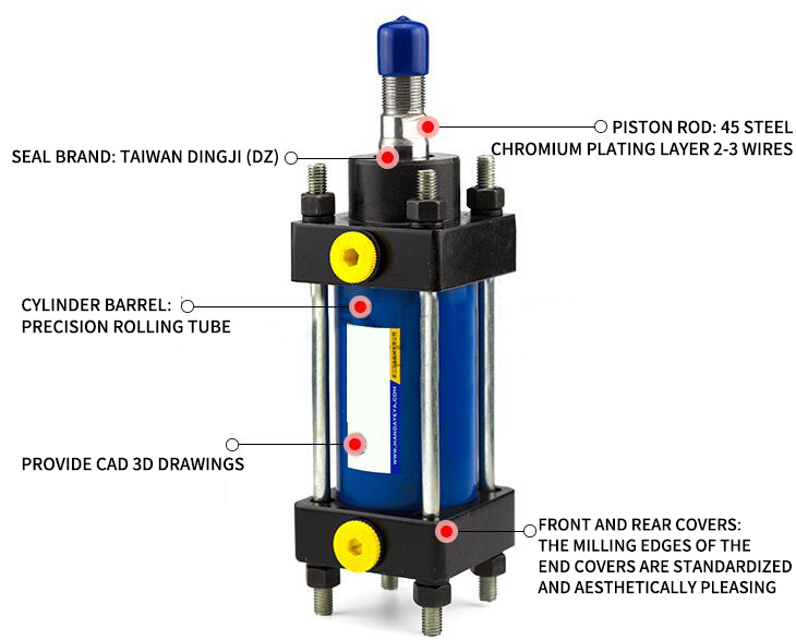 hydraulic tie rod cylinders гидравлические цилиндры рулевой тяги
